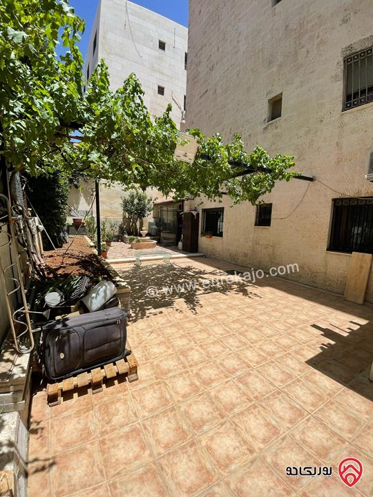 شقة  ‏أرضية مساحة 161م داخلي و 90م خارجي للبيع في عمان - الدوار السابع ضاحية الأمير راشد 