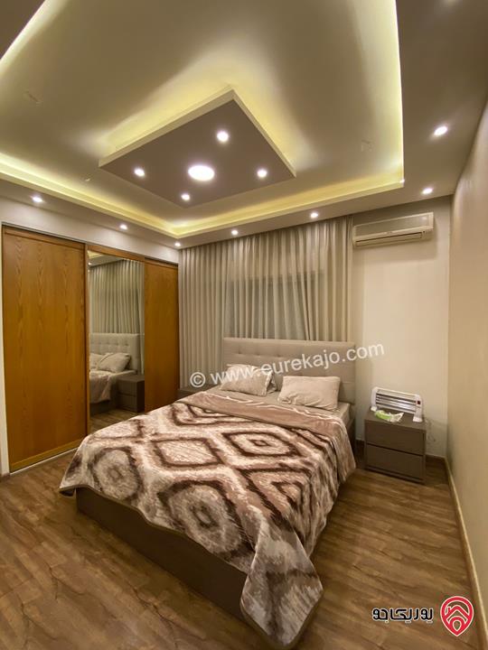 جولة ثلاثية الابعاد - شقة مفروشة طابق ثالث مساحة 95 م للايجار في الصويفية