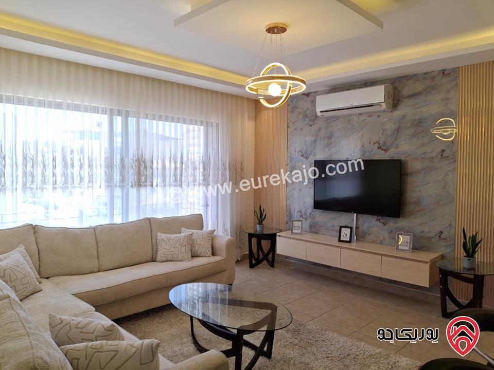 شقة فاخرة مفروشة مساحة 100م طابق أول للايجار في عمان - عبدون