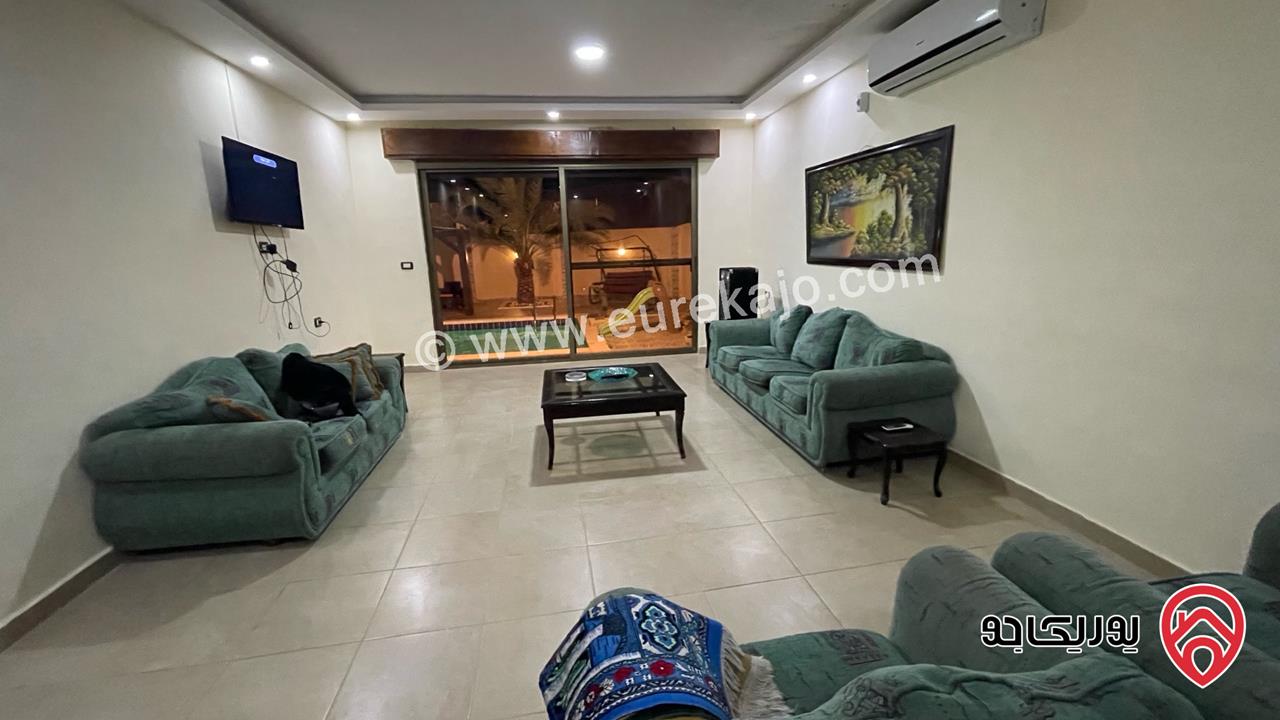 شاليه مساحة البناء 170م والأرض 530م للبيع في البحر الميت - جوفة الكفرين