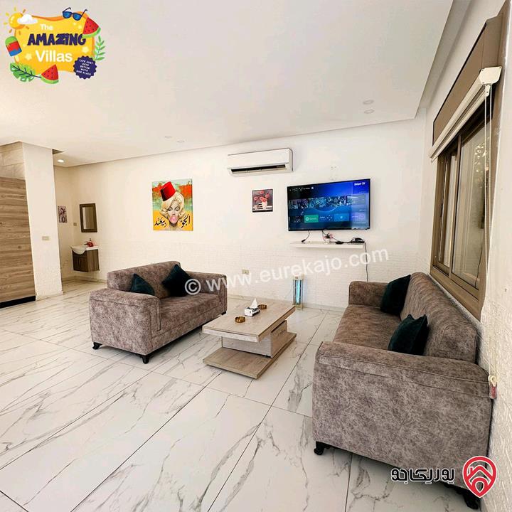 شاليه مساحة الأرض 730م والبناء 100م للبيع في البحر الميت - السويمة 