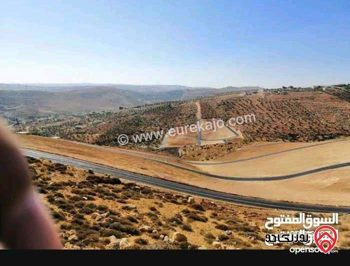 أراضي مساحة 300م - 400م كوشان مستقل على أطراف عمان في الزرقاء - جريبا دفعه واقساط 