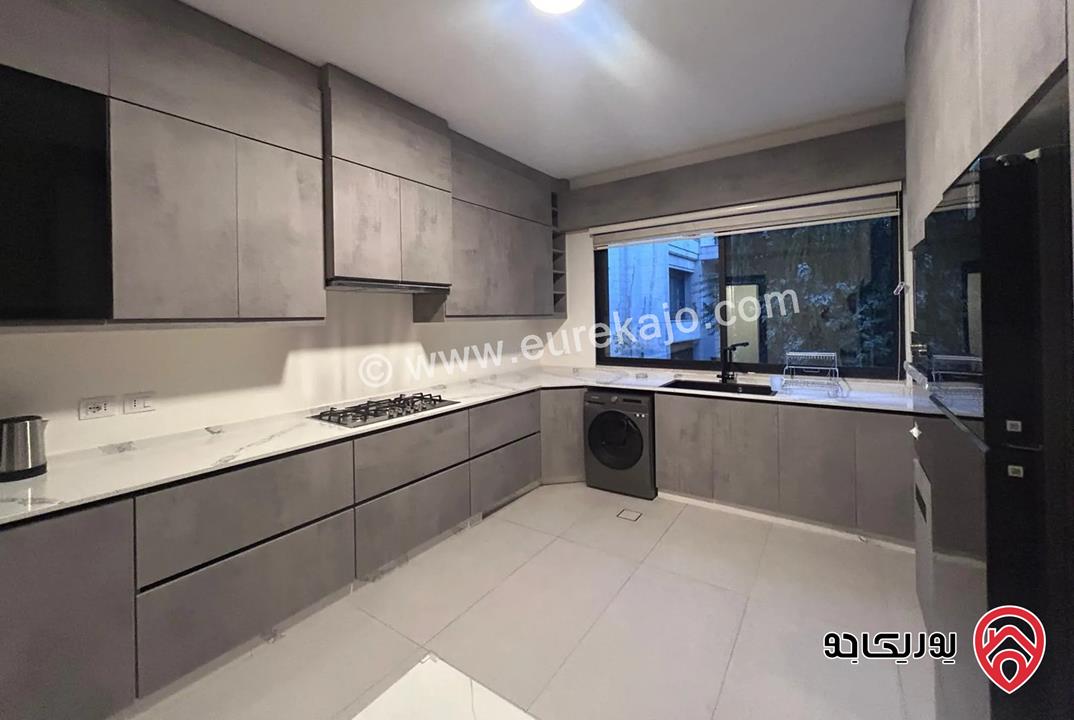 شقة فاخرة أرضية مساحة 205م مفروشة للايجار في عمان - عبدون 