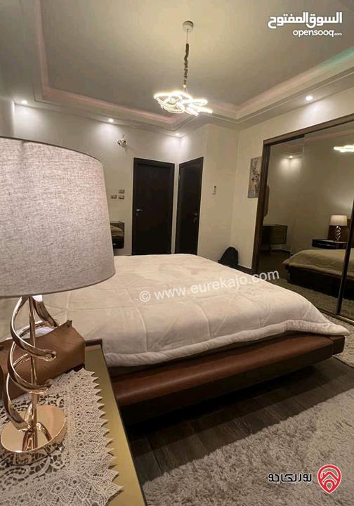 شقة مفروشة طابق رابع مساحة 180م للايجار في عمان -  مرج الحمام