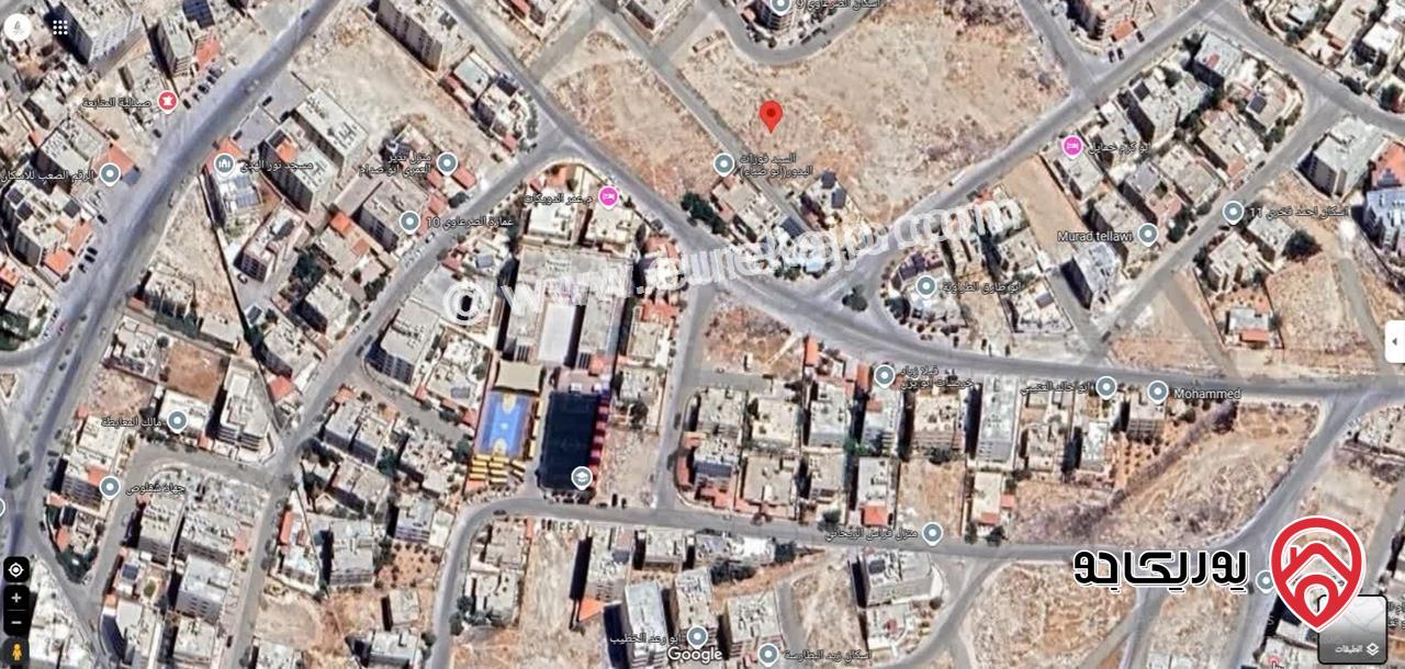 قطعة ارض مساحة 1 دونم و 120م من اراض الزرقاء - البتراوي واجهة على الشارع