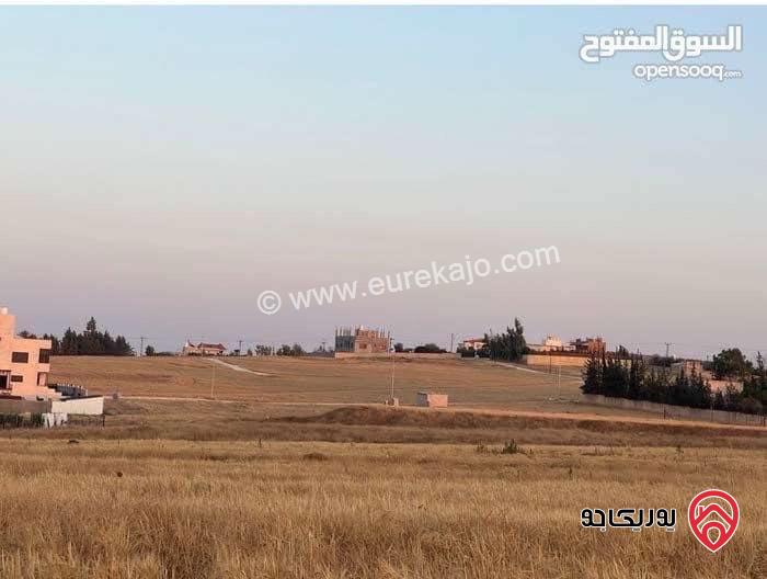 قطعتي ارض مساحة 1200م و 1050م للبيع من المالك مباشرة في القسطل الموارس طريق المطار منطقة فلل سكن ب