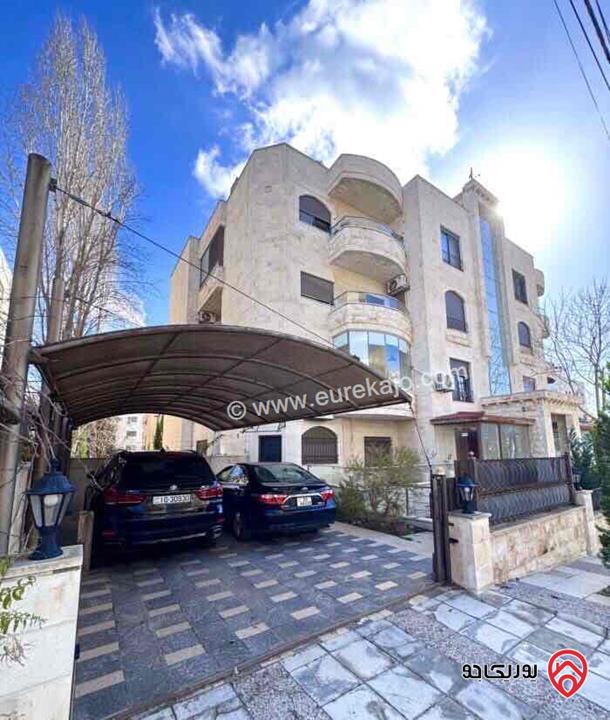 شقة ارضية مساحة 190م داخلي و 100م خارجي للايجار في عمان - خلدا