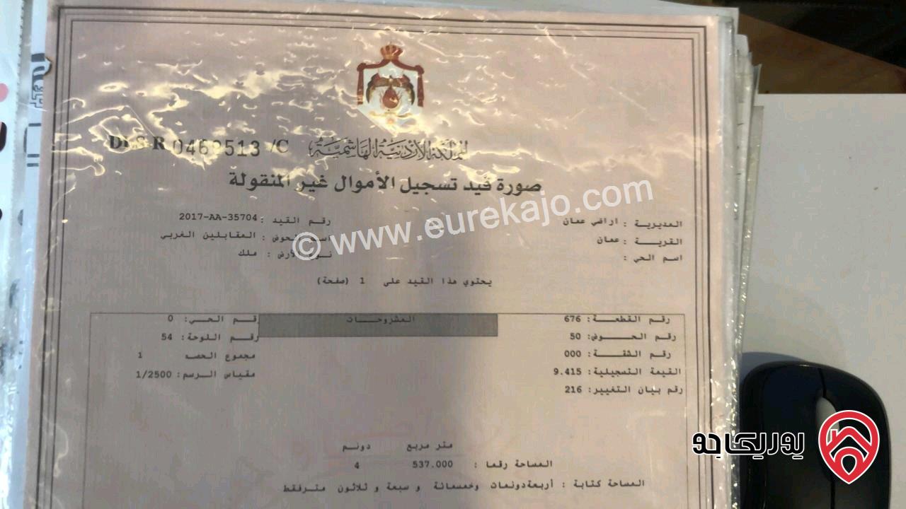 مجمع تجاري للبيع في عمان - المقابلين