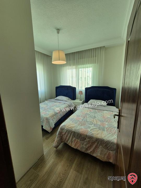 شقة سوبر ديلوكس 120م طابق ثاني مفروشة للايجار السنوي في عمان - الجندويل super deluxe furnished apartment for annual rent