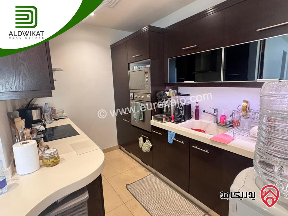 شقة طابق ثاني ضمن كومباوند مفروشة للايجار في عمان - عبدون المساحة 110م موقع اطلالة مميز