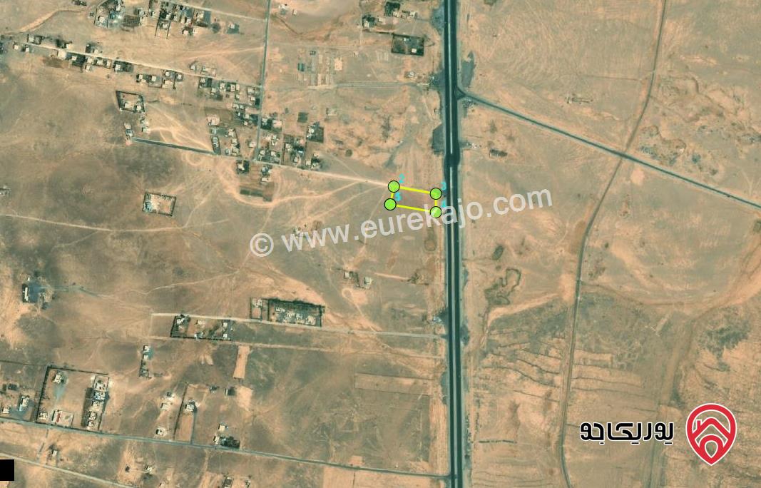 قطعه ارض مميزه مساحة 6 دونم و 801م على شارع الرئيسي باتجاه عمان الى العقبه واجهه شارع 55م تصلح لمجمع تجاري او استراحه لشحن كهرباء موقع مميز جدا