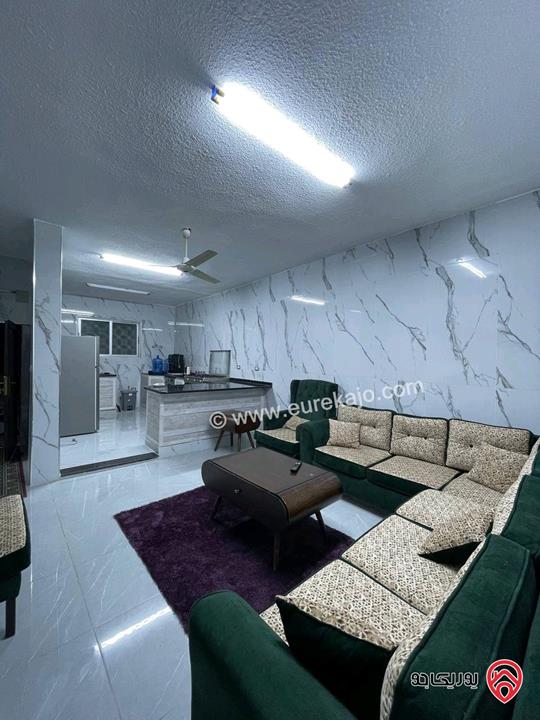 شقه مفروشة طابق ثاني مساحة 120م للايجار في محافظة جرش