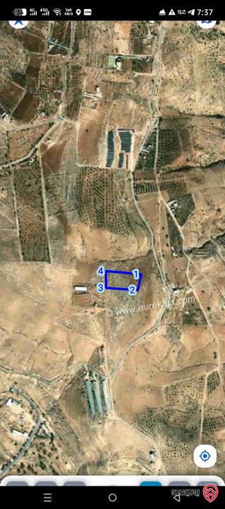 أرض مساحة 6 دونم للبيع من أراضي غرب عمان - عراق الامير