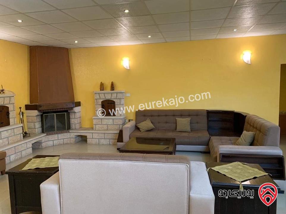 مزرعة مساحة الأرض 4 دونم والبناء 200م للبيع في البلقاء - منطقة تل الرمان 