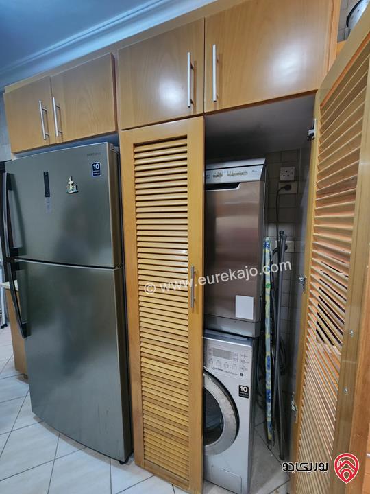 شقة طابق أول مساحة 150م مفروشة للايجار في عمان - عبدون 