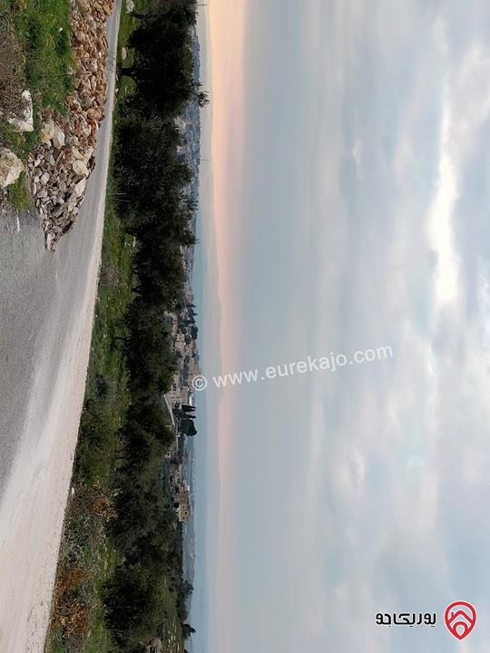 قطعة ارض مساحة 749م للبيع في اربد - حبكا اطلالة رائعة على ثلاث شوارع صنف تجاري تطل على الاراضي الفلسطينية والسورية والجنوب البناني ومحافظة اربد كاملة
