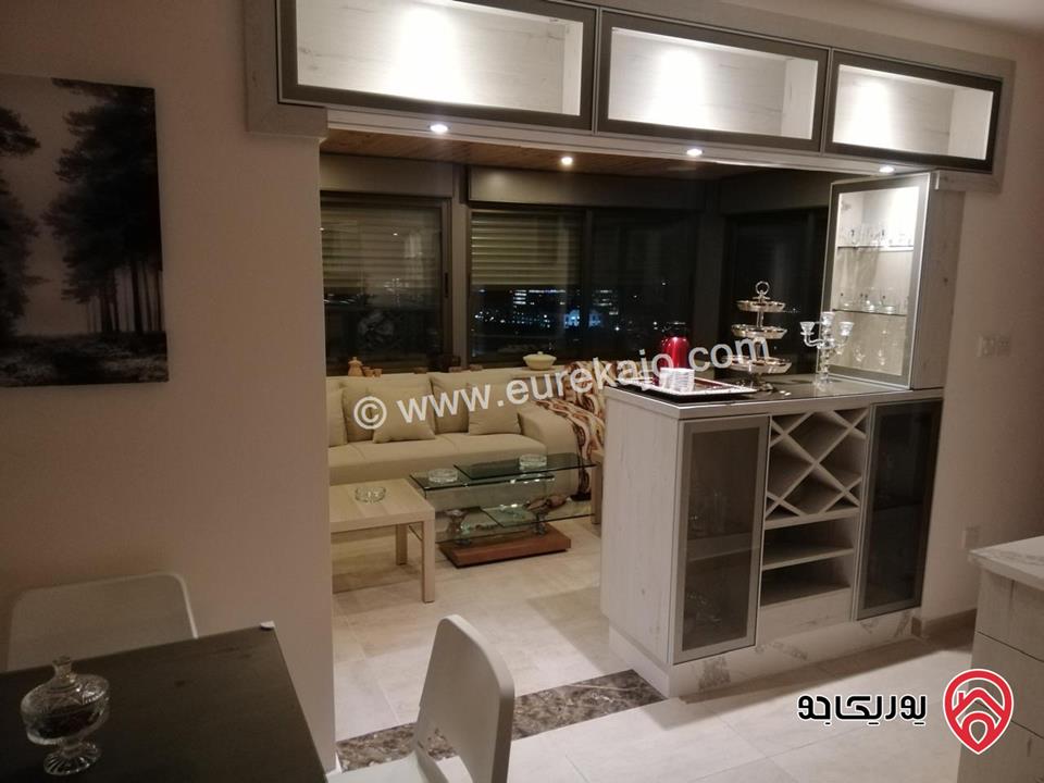 رووف مساحة 75م مفروش للايجار في عمان - تلاع العلي الشمالي فوق كلية المجتمع العربي قريب من أسواق السلطان