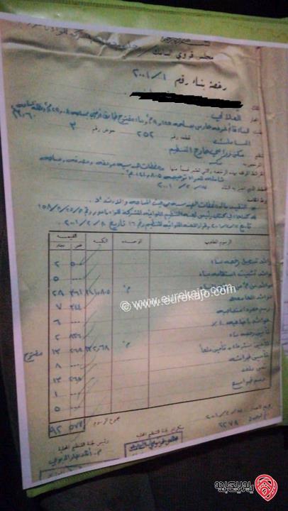 مزرعة مساحة الأرض 4 دونم والبناء 150م للبيع في عمان - ناعور