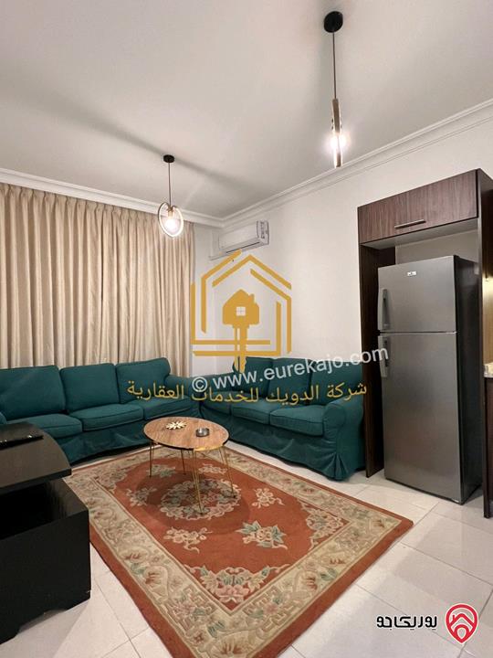 شقة مفروشة مساحة 50م للإيجار في عمان - ضاحية الرشيد 