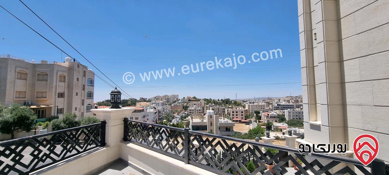 شقة أرضية مساحة 205م + ترس 100م – لم تسكن بعد للبيع جديدة (عمر البناء سنه) - مرج الحمام