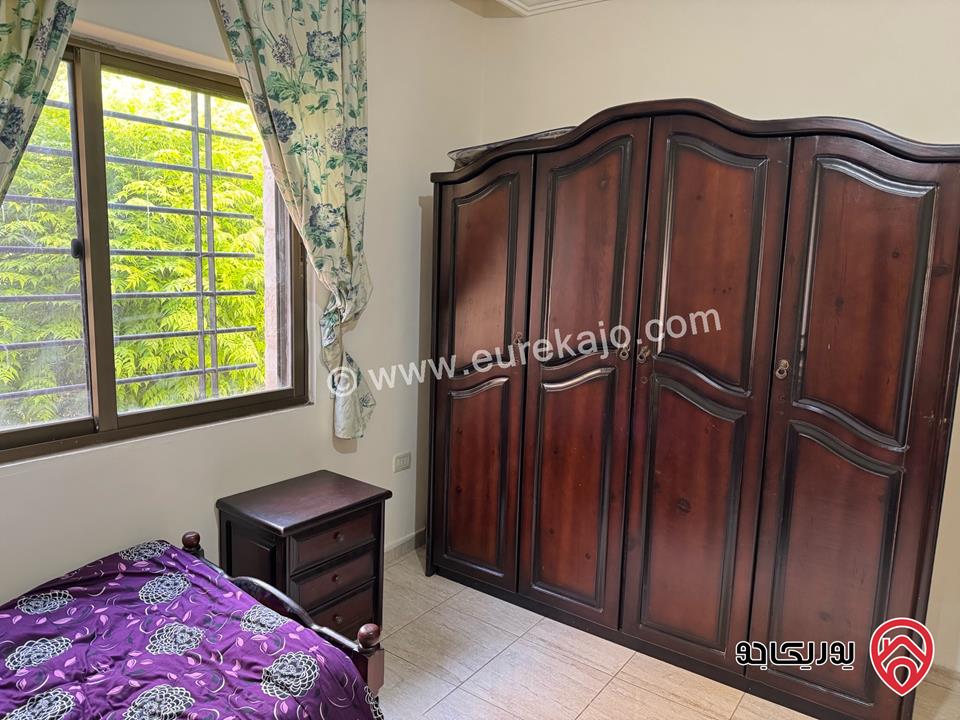 شقة مفروشة مساحتها 100م للايجار في عمان - الجبيهة قرب الجامعة الاردنية 