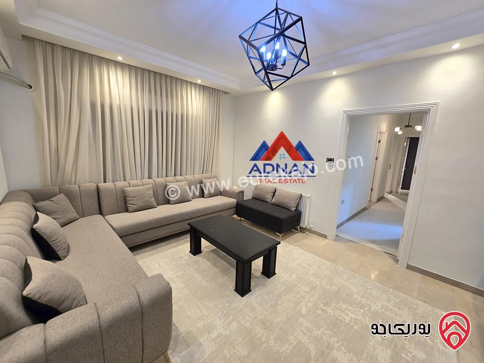 شقة طابق أول مفروشة فرش جديد مساحة 200 متر للايجار السنوي في عمان - دير غبار