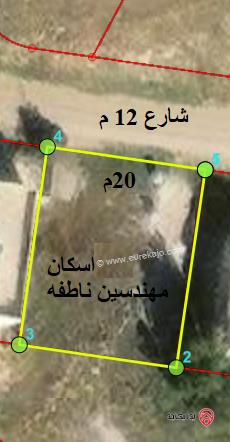 ارض 502م للبيع في اربد - من اراضي ناطفة ضمن حوض المقورة 
