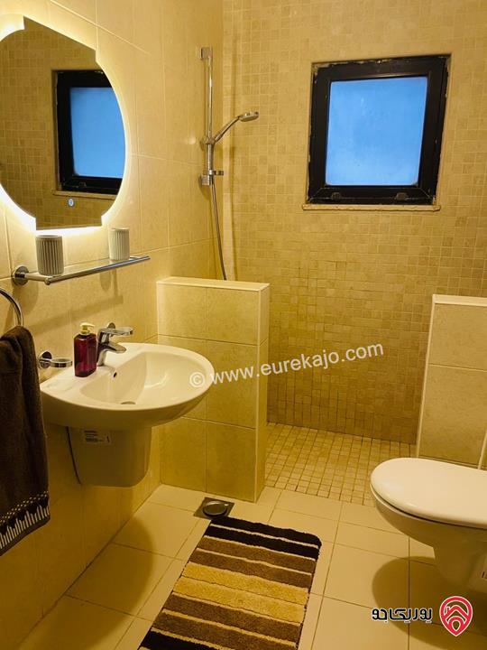 شقة مفروشة طابق اول من فيلا مساحة 150م للايجار مفروشة في عمان - الجبيهة 