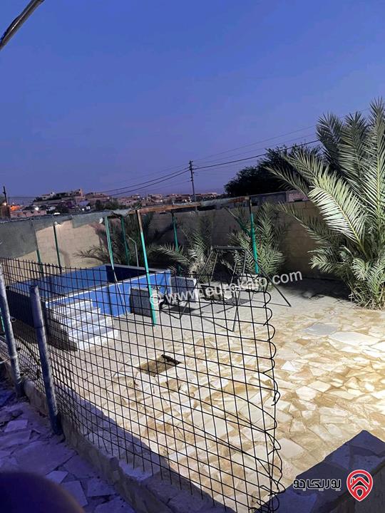 شاليه فاخر على مساحة أرض 500م للبيع في الشونة الجنوبية الجواسرة