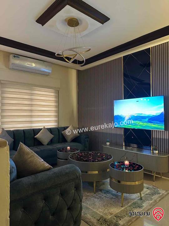 شقة استثمارية مساحة 85م طابق أرضي للبيع مفروشة في جبل عمان 