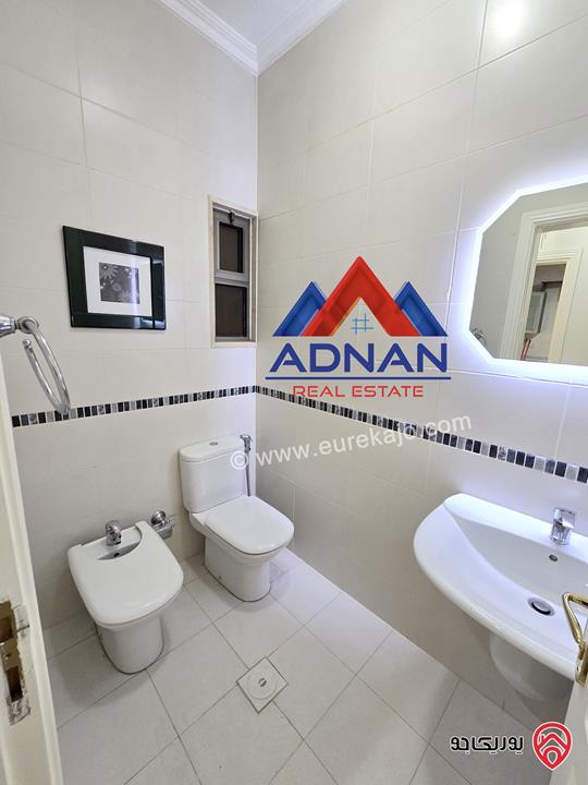 شقة طابق أول مفروشة فرش جديد مساحة 200 متر للايجار السنوي في عمان - دير غبار