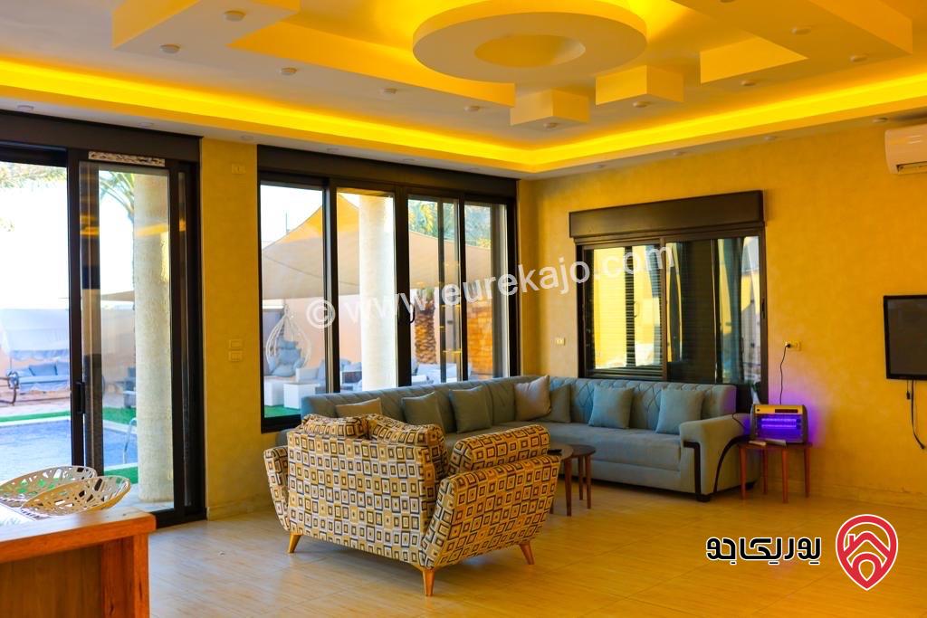 مزرعة مساحة الارض 1121م والبناء 246م للبيع في منطقة الغور - الشونة الجنوبية تصلح للايجار و الاستثمار 