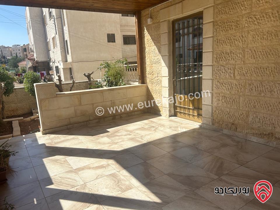 شقة أرضية مساحة 126م داخلي و 32م خارجي للبيع في عمان - طبربور 