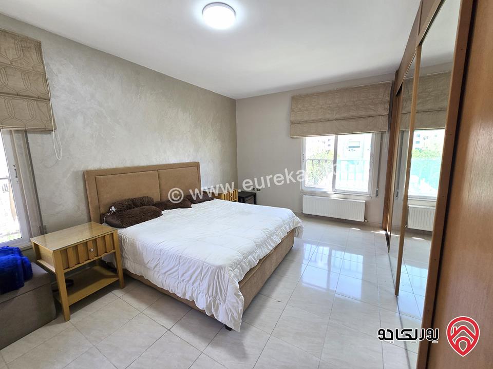 شقة مفروشة طابق ثاني مساحة 190م للايجار مفروشة في عمان - خلدا 