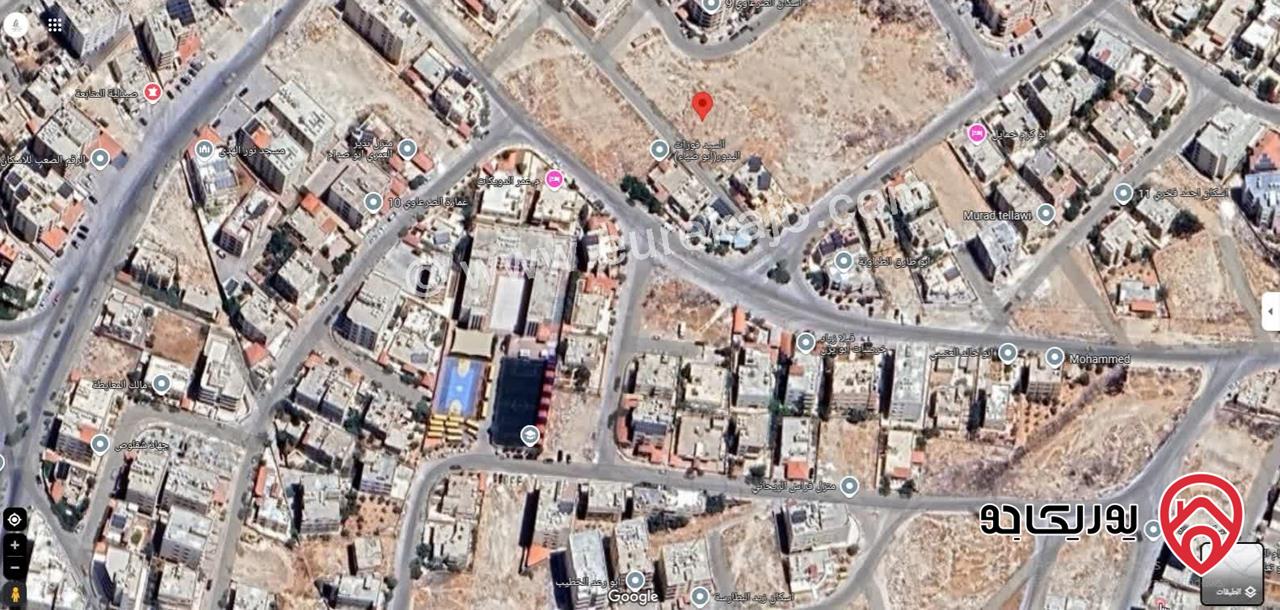 قطعة ارض مساحة 1 دونم و 120م من اراض الزرقاء - البتراوي واجهة على الشارع