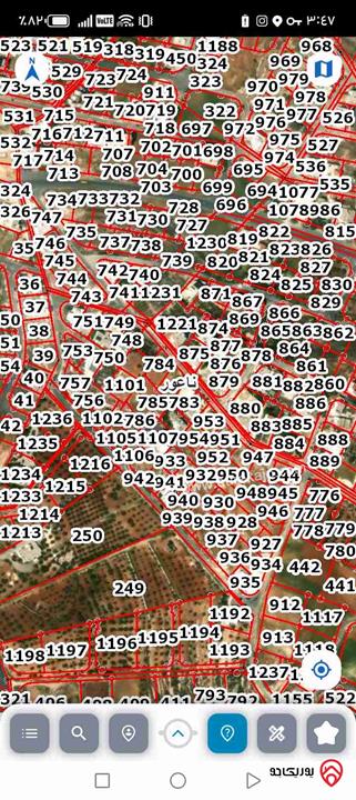 ارض مساحة 800م للبيع في عمان - من اراضي ناعور حوض الحويطي 