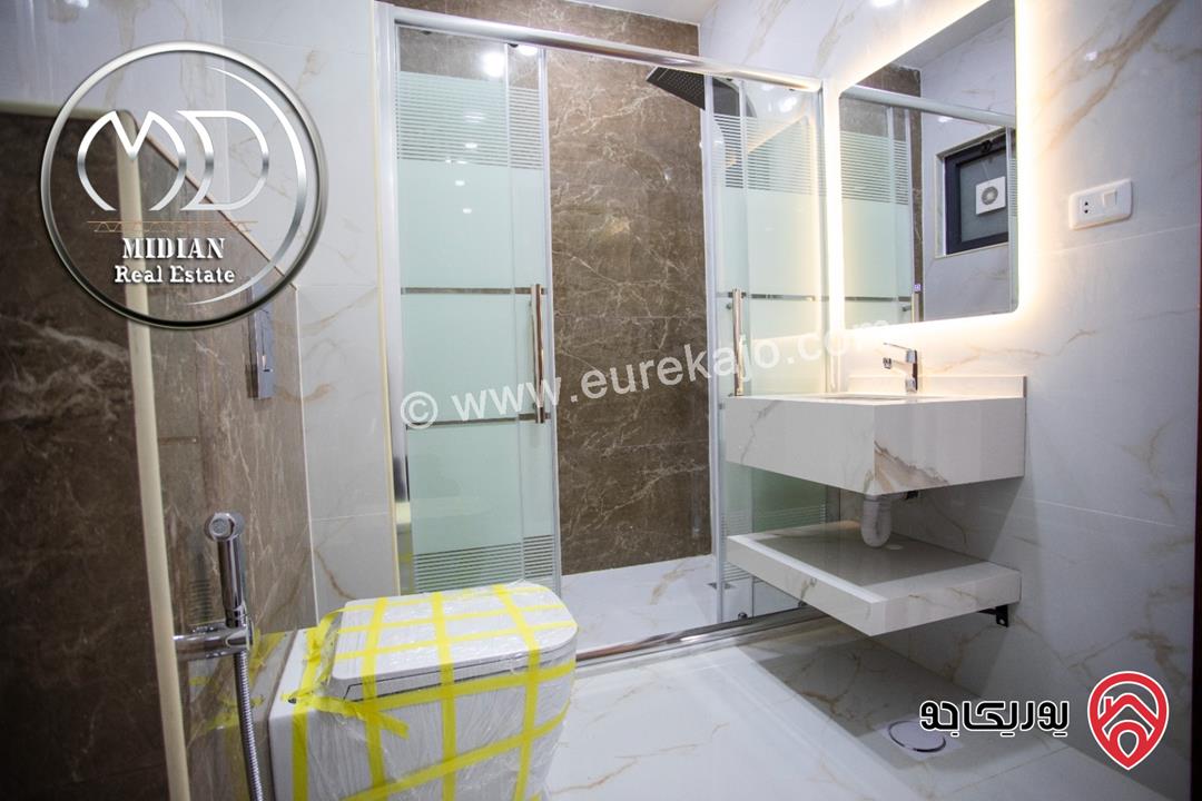 شقة جديدة للبيع في عمان - ضاحية الرشيد مساحة 150م طابق اول تشطيبات سوبر ديلوكس بسعر مميز جداً