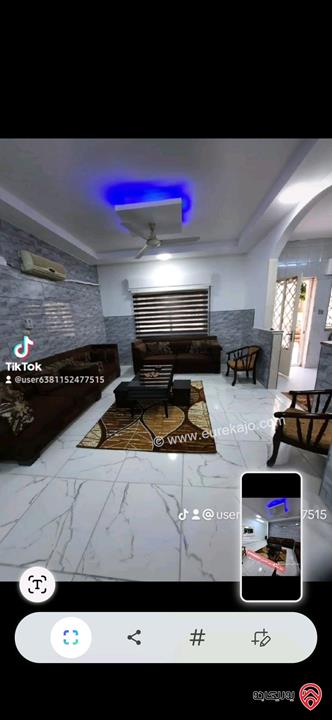 شقة مفروشة ديلوكس مساحة 100م داخلي و 50م خارجي ومدخل مستقل للايجار من المالك في عمان - جبل الحسين 