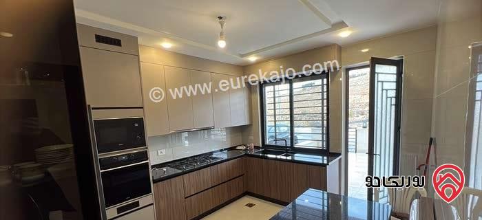 شقة سوبرديلوكس طابق أرضي مساحة 130م للايجار في عمان - ربوة عبدون