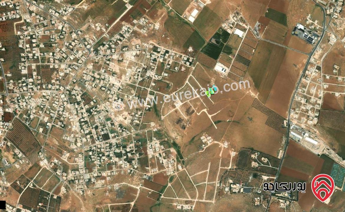 ارض مساحة 777م للبيع من اراضي جنوب عمان اللبن - حنو الرجم