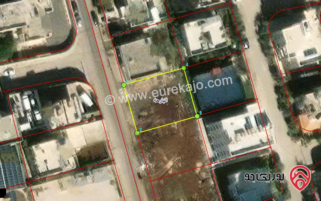 قطعة ارض تجارية مساحة 500م للبيع في اربد - بالقرب من مسجد المقرئ