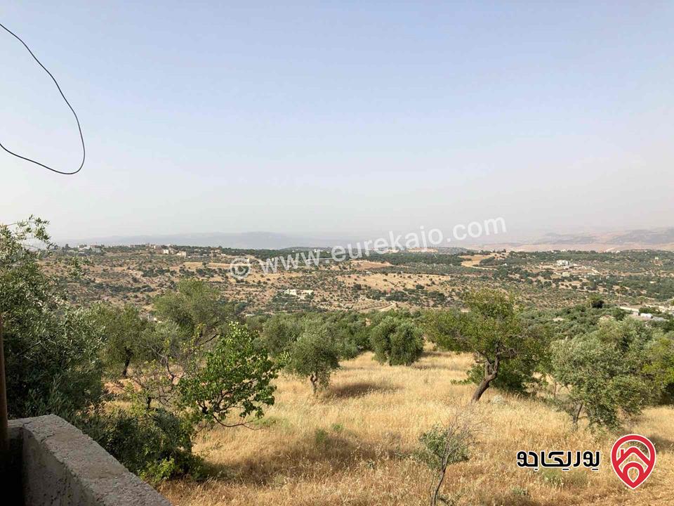 قطع أراضي عدد 5 مساحة كل قطعة 1 دونم سكن أ للبيع في السلط دعم الغزالات