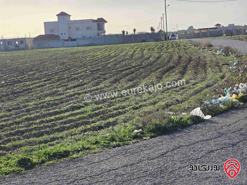قطعة ارض مميزة مساحة 1 دونم قوشان مستقل للبيع في اربد - حوض نقع الرميث 