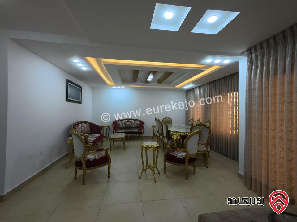 شقة مفروشة فاخرة طابق أول مساحة 180م للايجار في عمان - ام السماق 