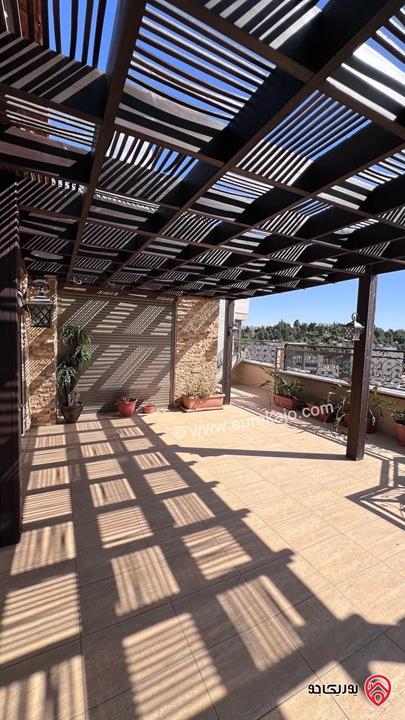 شقة طابق أخير مع روف مساحة 280م باطلالة خلابة للبيع في عمان - ضاحية النخيل من المالك مباشرة 