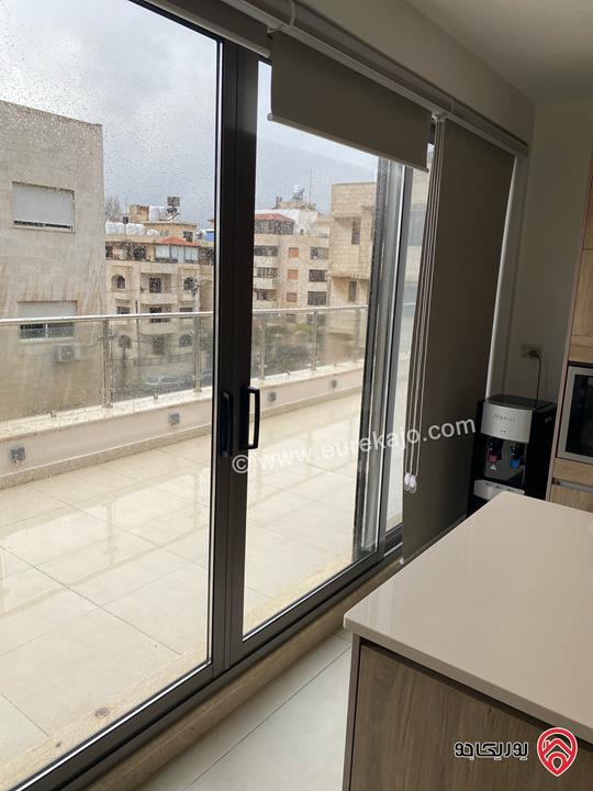 Roof 100m2 furnished Apartment with 150m2 Terrace for rent in Sweifieh