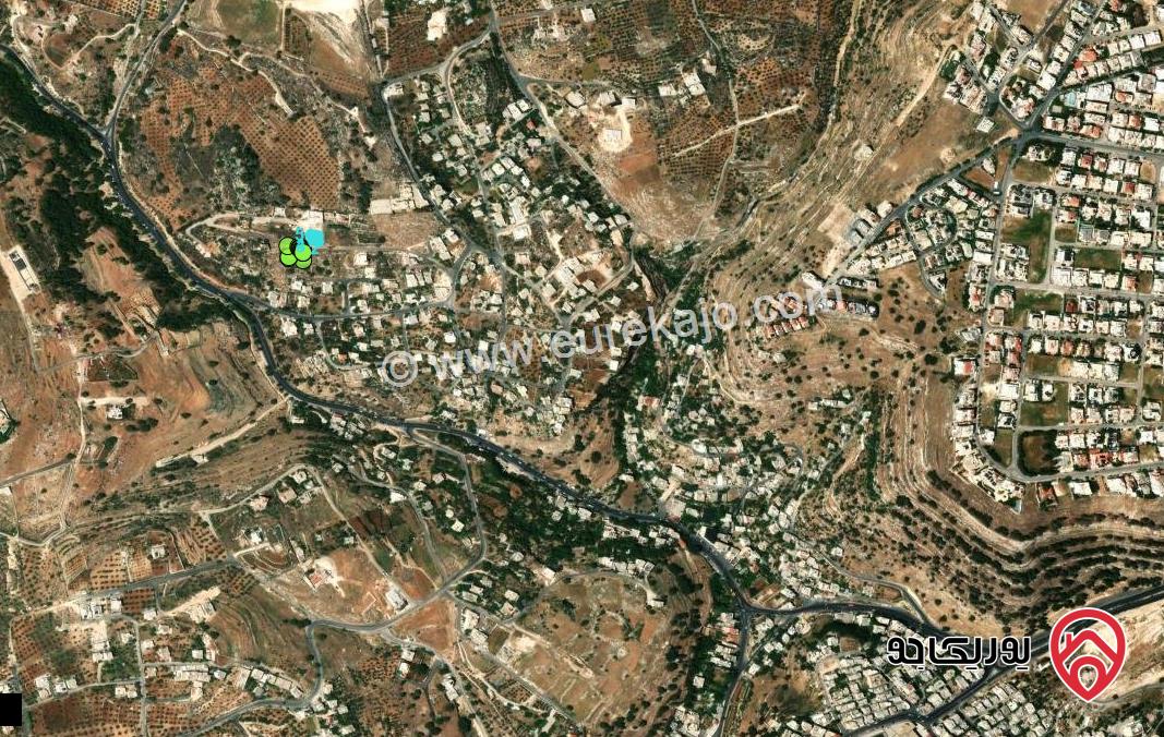 قطعة ارض مساحة 600م للبيع من أراضي غرب عمان - وادي السير