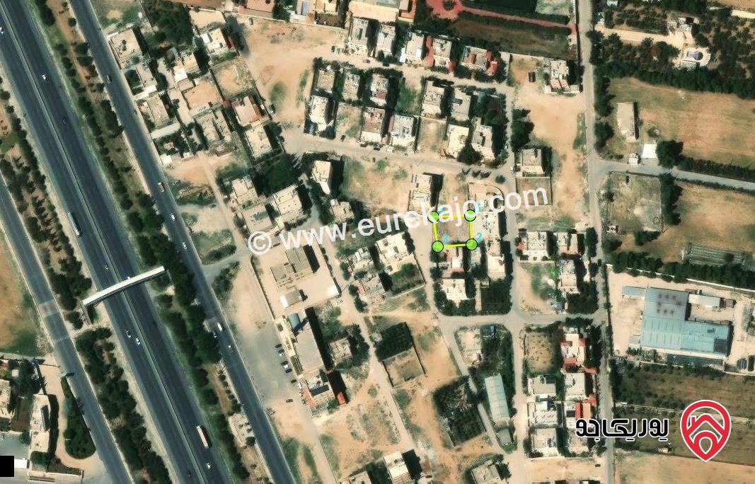 ارض مميزة بالقرب من شارع المطار مساحتها 535م للبيع من اراضي جنوب عمان القسطل حوض ام العظام