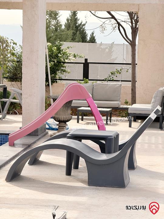 مزرعة مساحة الأرض 904م والبناء 80م للبيع بمنطقة الرشايدة/ جرش بإطلالة خلابة خلف جامعة جرش الأهلية 