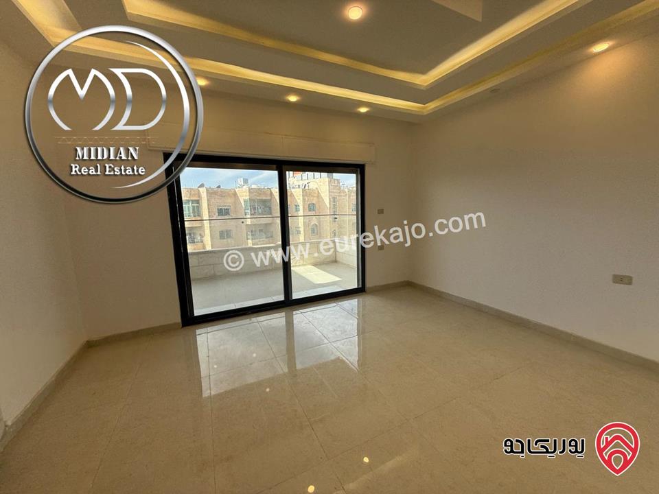 شقة دوبلكس جديدة للبيع طابق أخير مع رووف في عمان - ضاحية الرشيد مساحة 190م مع تراسات اطلالة جميلة بسعر مميز